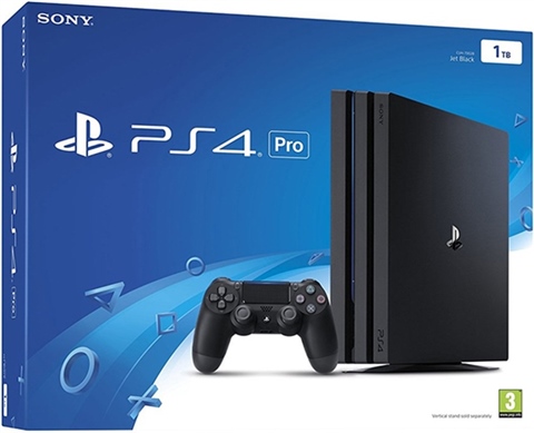 Playstation 4 Pro 1TB Negro, Caja